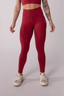 Legging Pants with Butt Cutouts (Wine)