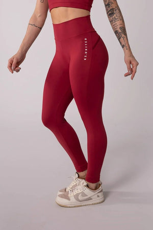 Legging Pants with Butt Cutouts (Wine)