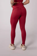 Legging Pants with Butt Cutouts (Wine)