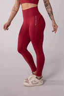 Legging Pants with Butt Cutouts (Wine)